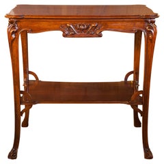Antique Table Maison L´art Nouveau, Bing Atelier Magasins, Siegfried Bing, Art Nouveau
