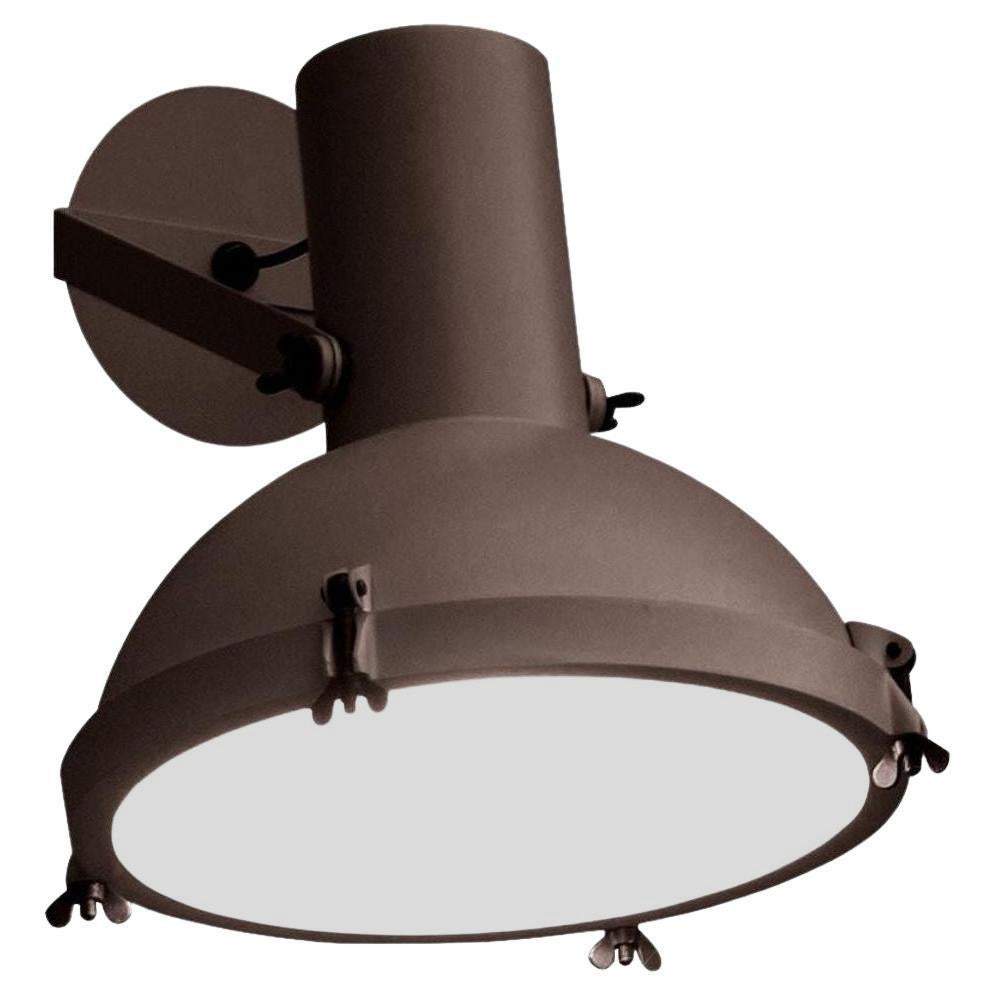 Le Corbusier 'Projecteur 365' Wall / Ceiling Lamp for Nemo in Moka For Sale