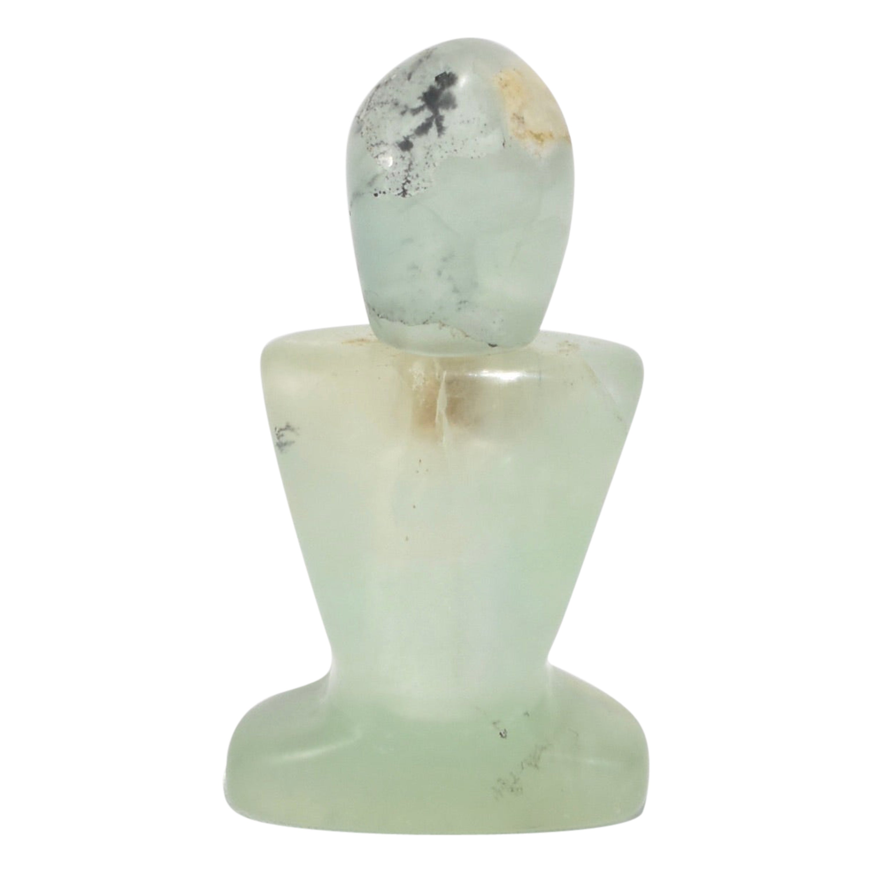 1949 Christian Dior Perfume Bottle Miss Dior in Clear and Blue Crystal Gold Enamel at 1stDibs