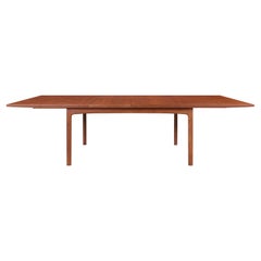 Mid Century Teak Expanding Dining Table by Folke Ohlsson for Dux