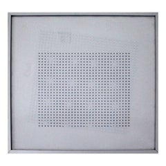 Jesus Rafael Soto Untitled from the Sotomagie Series Signed 1967 Op Art Framed