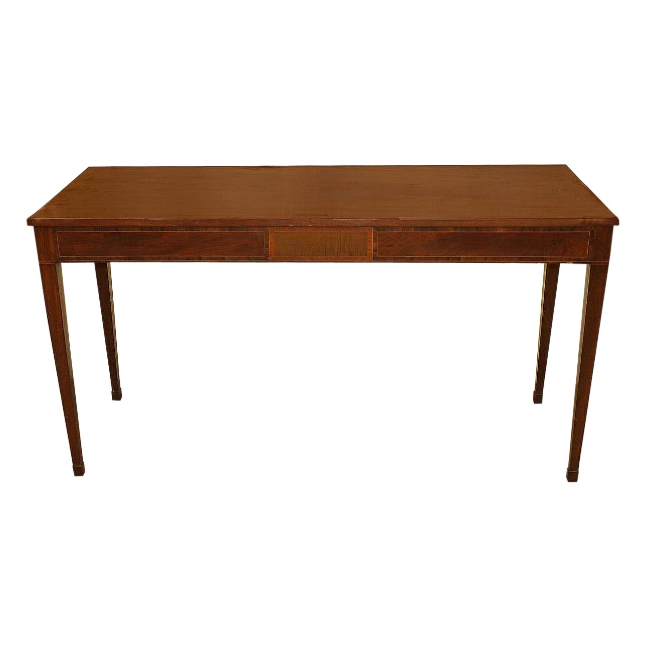 Hepplewhite Mahogany Console Table