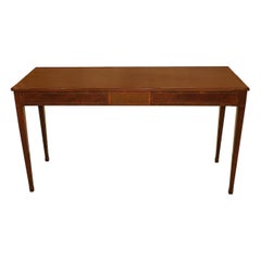 Hepplewhite Mahogany Console Table