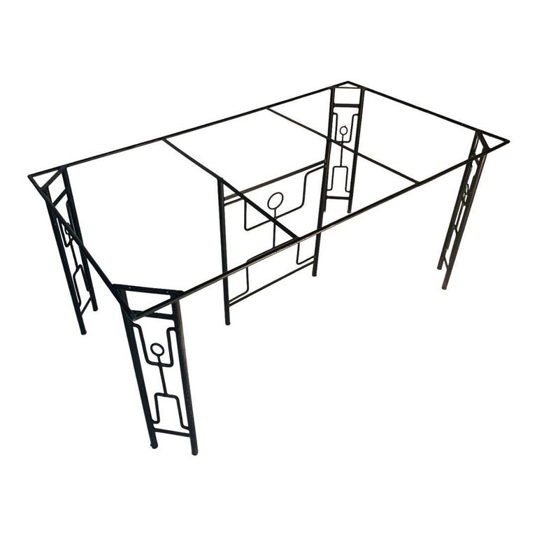 Vends table salle à manger en fer forgé sur Gens de Confiance
