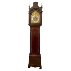 Antique George III Mahogany Longcase Clock Signed Charles Shuckburgh, London