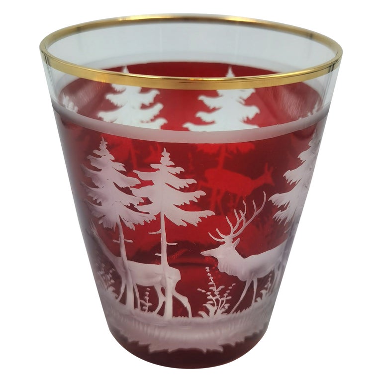 Black Forest Crystal Latern Red Hunting Decor Sofina Boutique