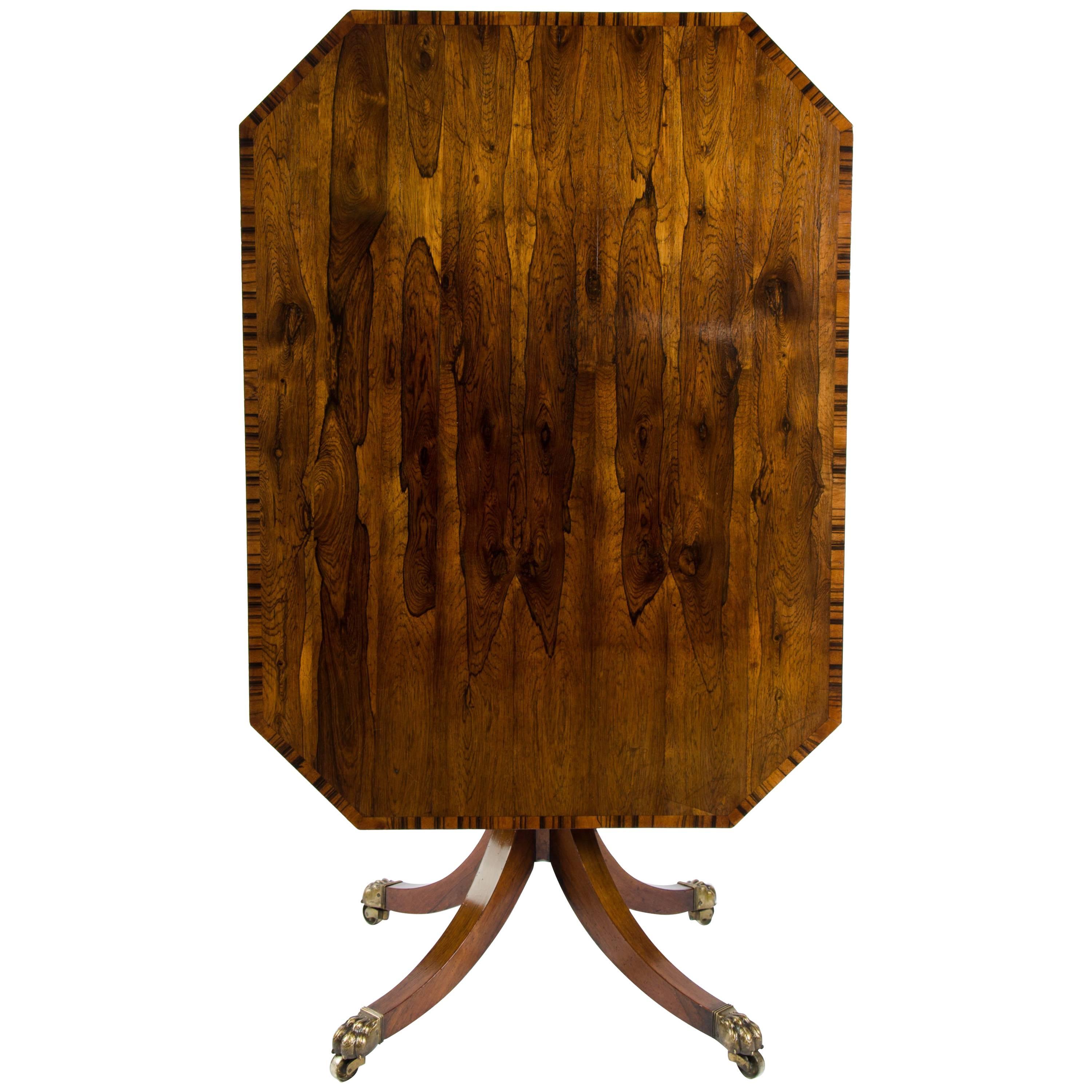 Early 19th Century Rosewood Breakfast Table