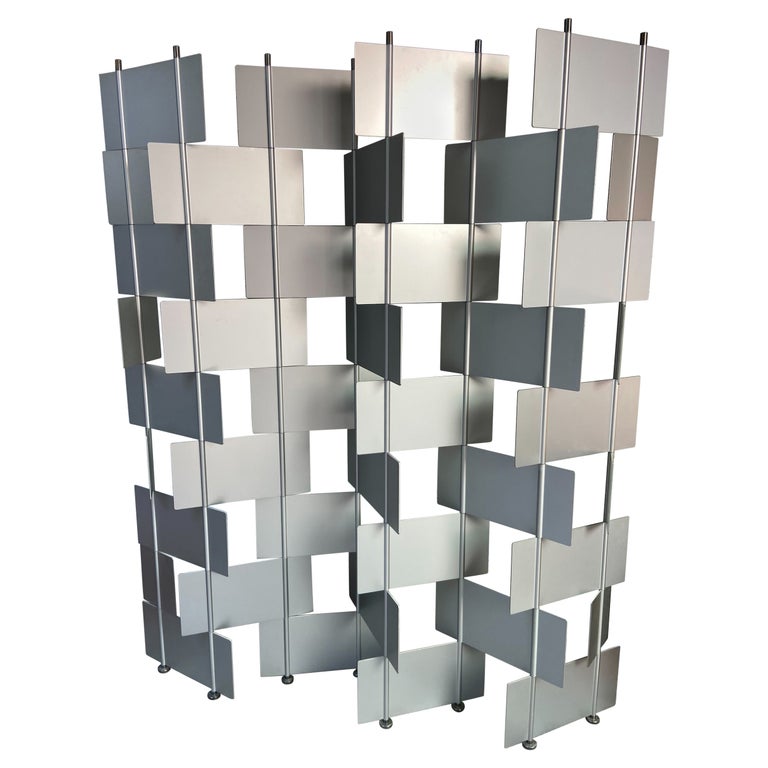 Raumteiler von Eileen, Andrew Tyle Aluminium im Angebot bei 1stDibs