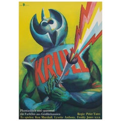 Krull 1985 East German Film Movie Poster, Wengler