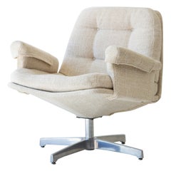 Vintage Mid-Century Modern Swivel Lounge Chair by Founders