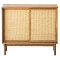 Lawrence Peabody Cane Front Cabinet for Craft Associates Furniture
