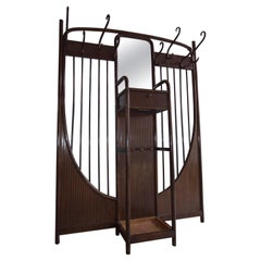 Wall Mount Coat Rack Thonet No. 6 by Otto Wagner, 1900s