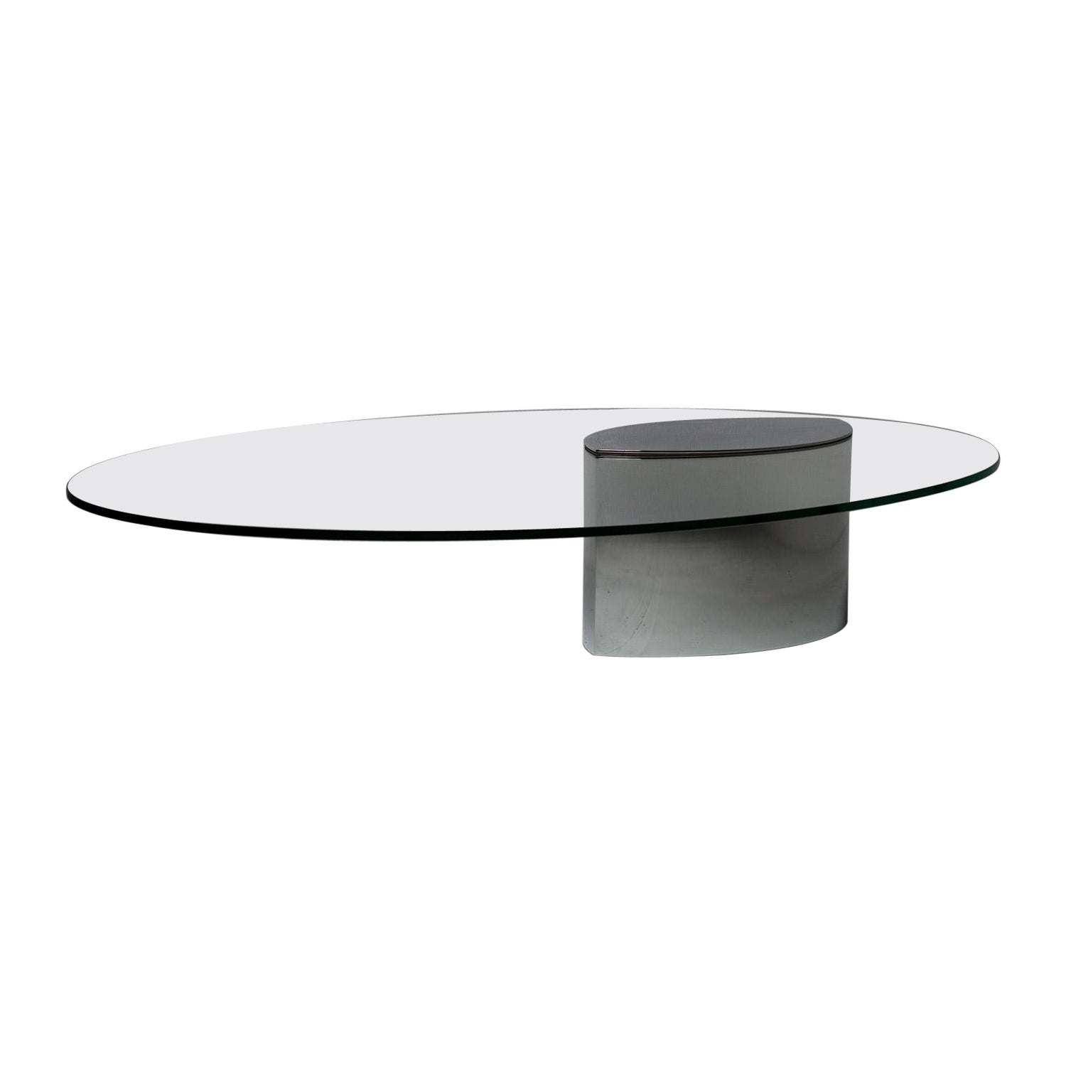 "Lunario" Low Table by Cini Boeri for Gavina, Italy, 1970s For Sale