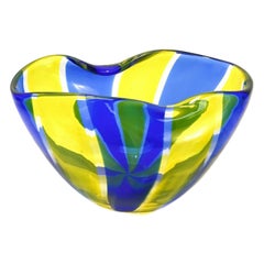 Archimede Seguso Murano for Tiffany & Co. Art Glass Bowl, Signed