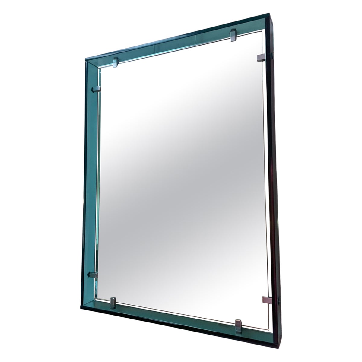 Mid-Century Rectangular Mirror Model 2014 by Max Ingrand for Fontana Arte, 1960 For Sale
