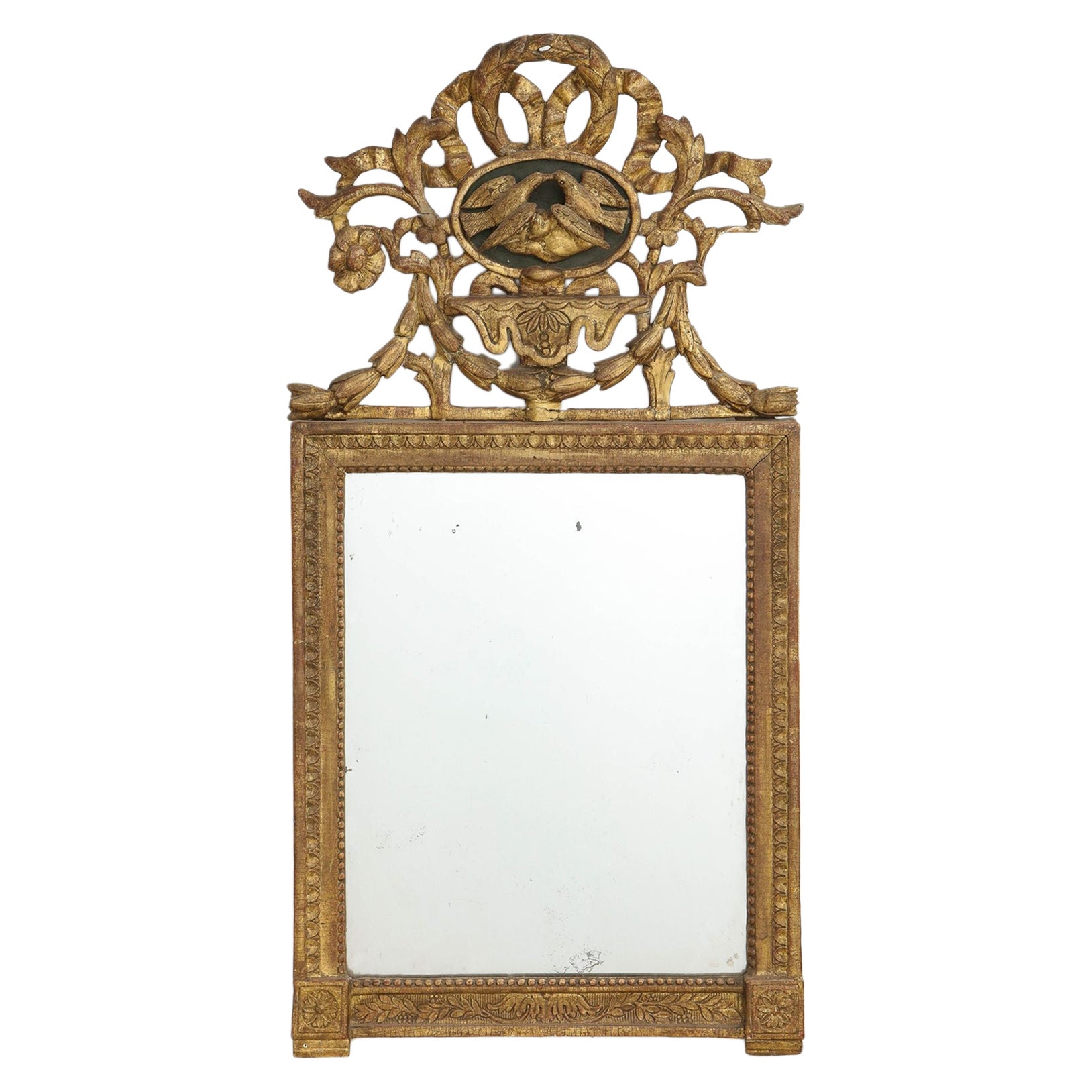 Miroir avec couronne " Lovebird Crown "