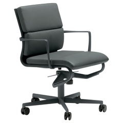 Alias Rollingframe-Stuhl 52 mit grauer Polsterung und Graphit-Aluminiumrahmen