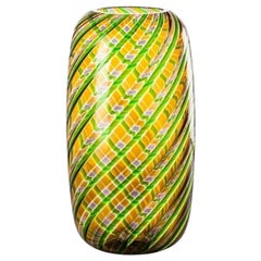 Venini Canne Ritorte Hand Blown Vase