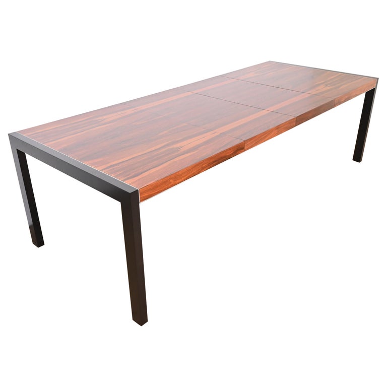 Robert Baron for Glenn of California Rosewood Parsons Dining Table