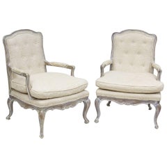 French Provincial Armchairs by John Widdicomb, a Pair