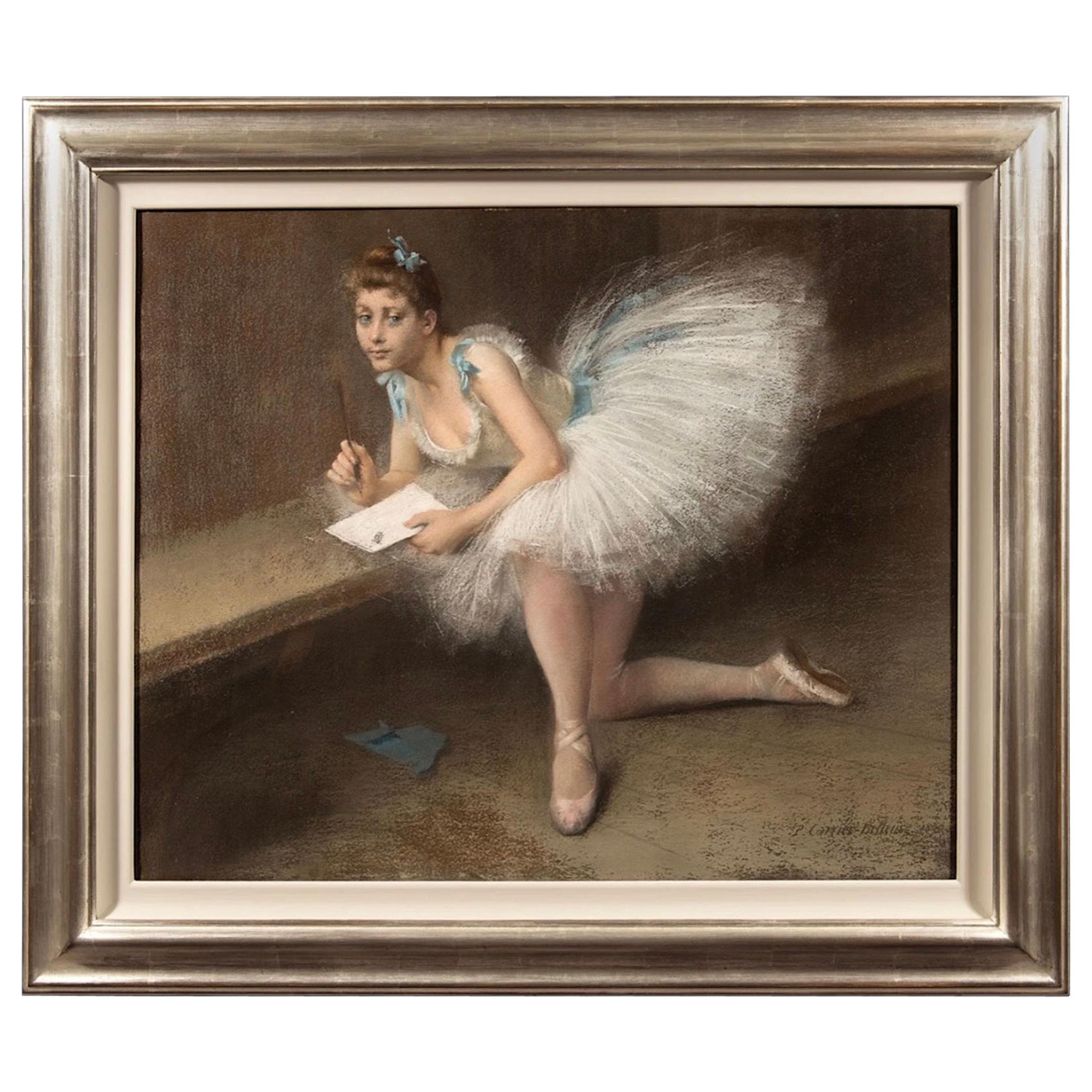 Zachte voeten Premedicatie invoegen The Ballerina" by Pierre Carrier-Belleuse For Sale at 1stDibs