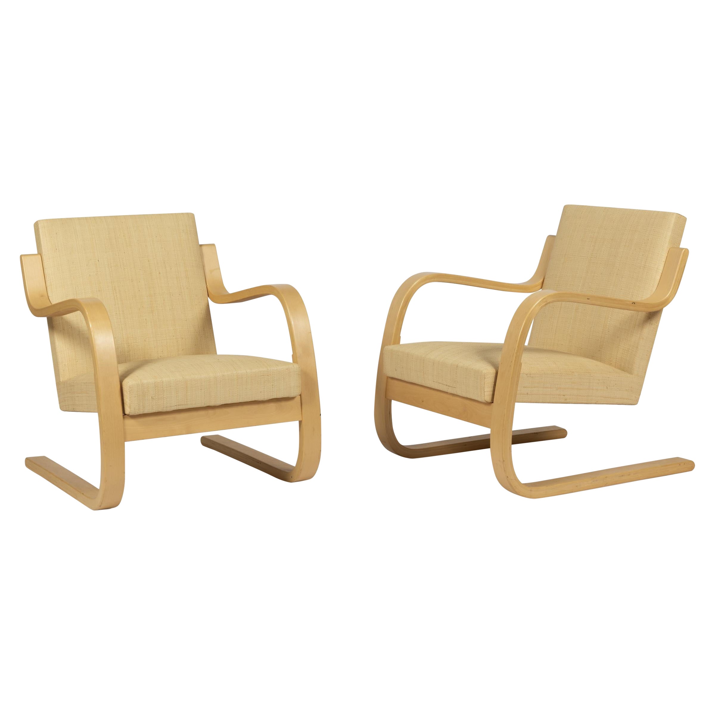 Paire de fauteuils “402” d’Alvar Aalto Pour Artek, 1960