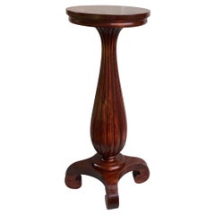 Victorian Aesthetic Movement Red Mahogany Pedestal or Plant Stand