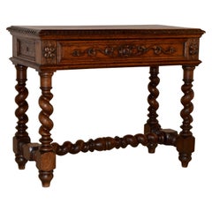 19th Century French Oak Side Table