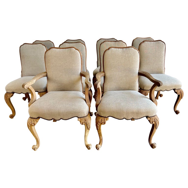 Set of Ten 19th C. French Dining Chairs at 1stDibs