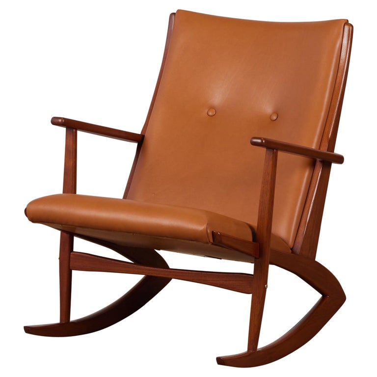 Georg Jensen Rocking Chair for Kubus Møbler at 1stDibs