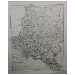 1832 Large Map "Russian & Poland" Ric. R0012