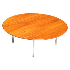 Parallel Bar Walnut Coffee Table by Florence Knoll for Knoll