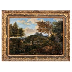 Italian School "Landscape", 18th Century