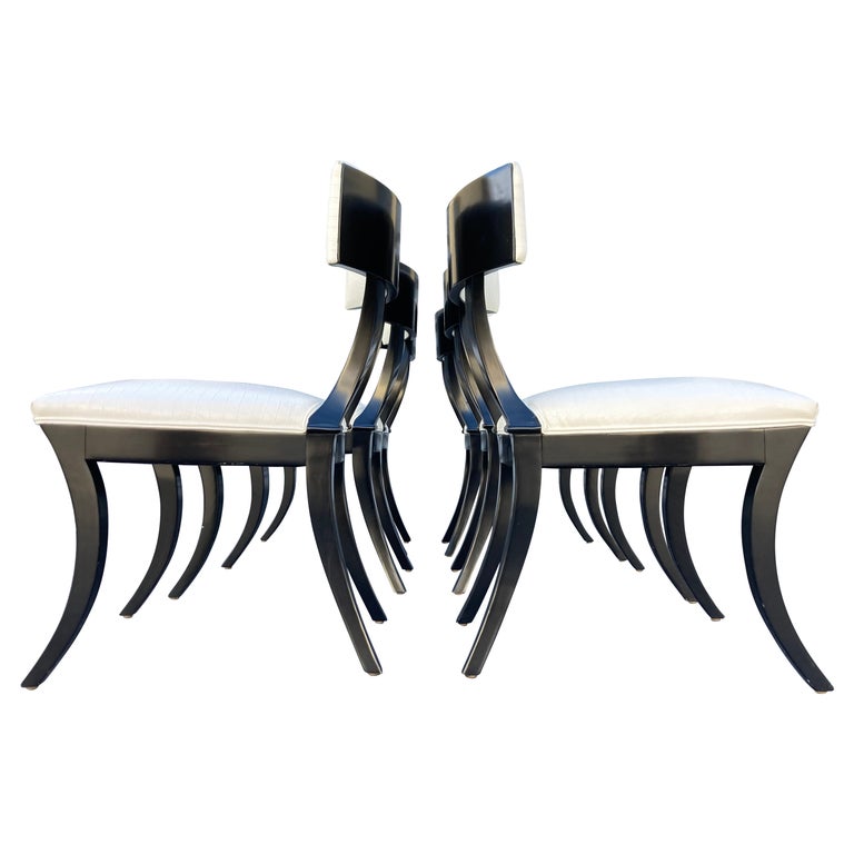 Set of Six Klismos Dining Chairs by Artistic Frame NY, Olympia Chair