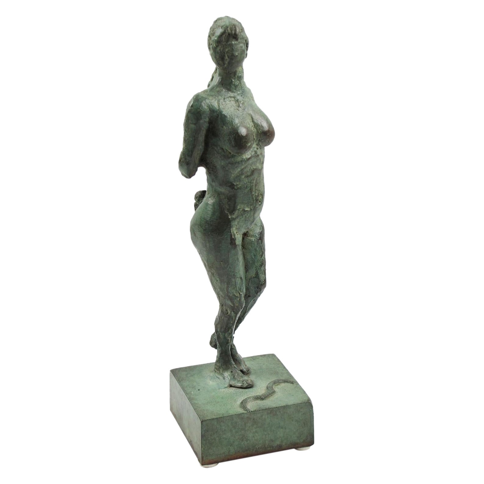 Art Deco Bronze Sculpture Artemis, Diana the Huntress, France 1930s