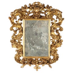 Baroque Florence Mirror, Florence First Quarter XVIII Century