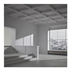 Fotografía Contemporánea Moderna en Blanco y Negro "Bauen VII" Emilio Pemjean 2015