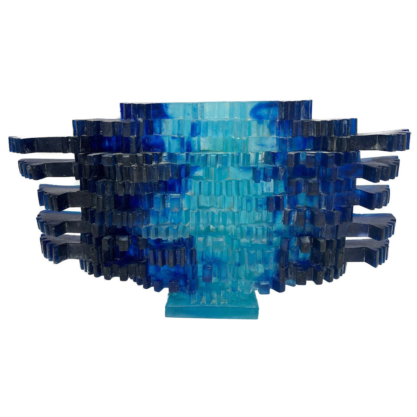 Daum Pate De Vere Abstract Sculpture by Mard De Rosny, Limited Edition of 200 For Sale