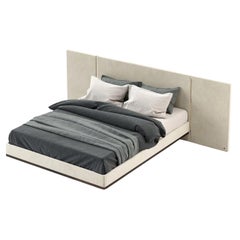 California King Size Bed with Extra Wide Headboard