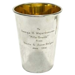 Bvlgari Sterling Silver Handled Cup from Nicola Bulgari