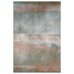 Moooi - Grand tapis rectangulaire Morning Asphalt Collection en polyamide à poils bas de la collection Quiet