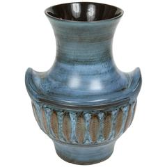 Blue Ceramic Vase