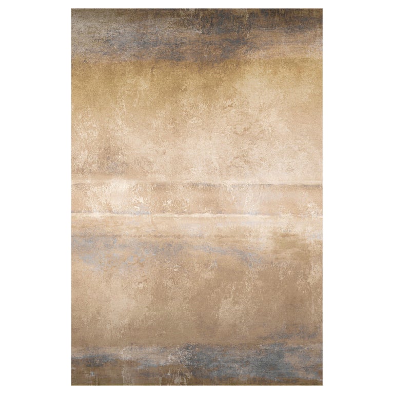 Moooi Large Quiet Collection Morning Nude Rectangle Rug in Low Pile ...