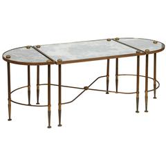 Bronze Three Piece Oval Table