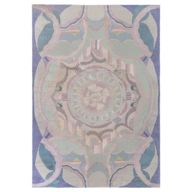 Doris Leslie Blau Collection Vintage Art Deco Rug For Sale at 1stDibs