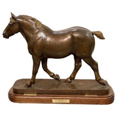 Marilyn Newmark Bronze Horse Sculpture, Herculean Limited Edition of 5, 1994