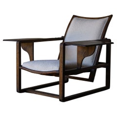 French Art Deco Adjustable Armchair