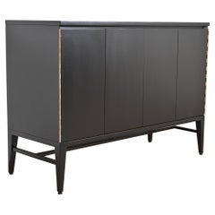 Schwarz lackiertes Sideboard oder Barschrank der Paul McCobb Irwin Kollektion