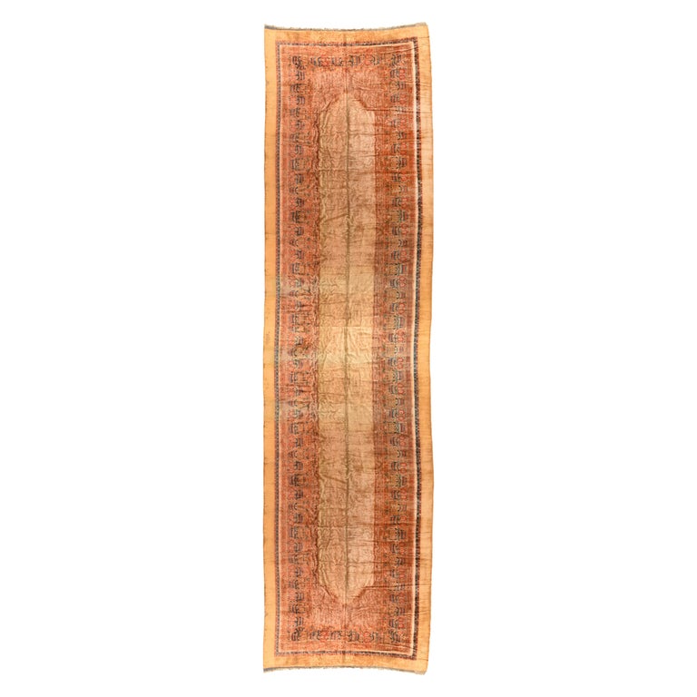 Antique European Camel Sarab Design Rug For Sale at 1stDibs