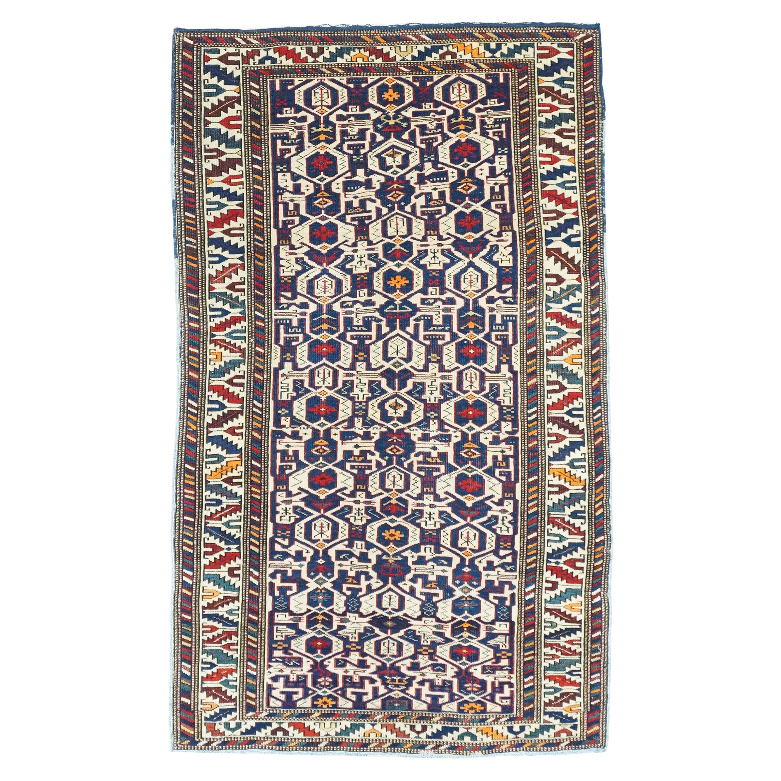Antique Konaghand Rug 2'7'' x 4'8''